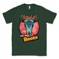 Sports Green blame it all on my roots white Classic Tee - JahusDesignShop