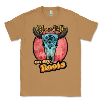Toasted Coconut blame it all on my roots white Classic Tee - JahusDesignShop