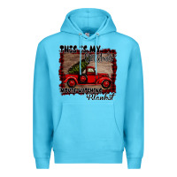 Ocean Blue Christmas Movie Watching Blanket Premium Hoodie - Bettercallsaul