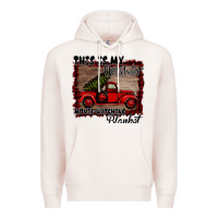 Pale Pink Christmas Movie Watching Blanket Premium Hoodie - Bettercallsaul