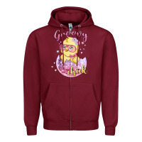 Groovy Chick Easter Zipper Hoodie | Teevron