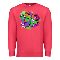 Cardinal halloween candy patches Premium Sweatshirt - BundleAndBundleShop