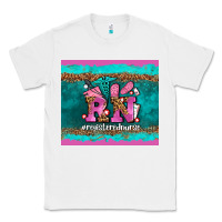 White rn registered  nurse Classic Tee - AdoDesignShop