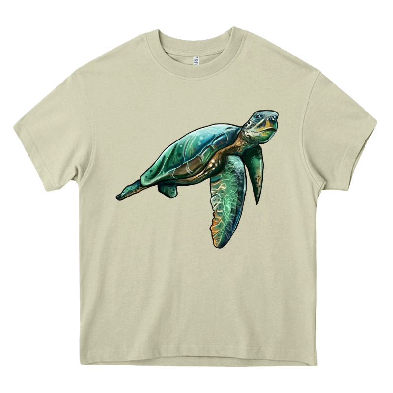 Sea Turtle Heavy Core Tee by Artiststas | Teevron