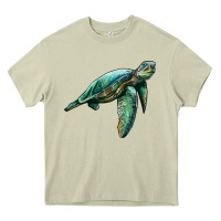Mossy sea turtle Heavy Core Tee - Artiststas