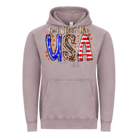 Vintage Zinc god bless the usa Vintage Hoodie - RacoonDesign