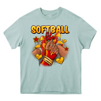 Arona Softball life afro girl sneakers Heavy Core Tee - RanaPortraitStore