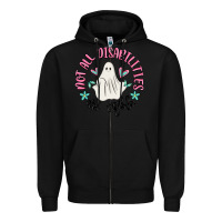Black not all disabilities are visible Zipper Hoodie - MaliasSmallBusiness