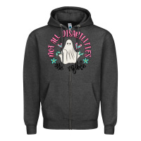 Charcoal Heather not all disabilities are visible Zipper Hoodie - MaliasSmallBusiness