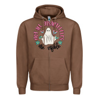 Chestnut not all disabilities are visible Zipper Hoodie - MaliasSmallBusiness