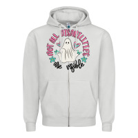 Dove Grey not all disabilities are visible Zipper Hoodie - MaliasSmallBusiness