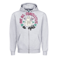 Heather Grey not all disabilities are visible Zipper Hoodie - MaliasSmallBusiness