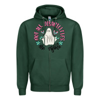 Sports Green not all disabilities are visible Zipper Hoodie - MaliasSmallBusiness