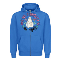 True Royal not all disabilities are visible Zipper Hoodie - MaliasSmallBusiness