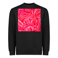 Black valentines day marble seamless pattern Heavyweight Sweatshirt - BundleAndBundleShop