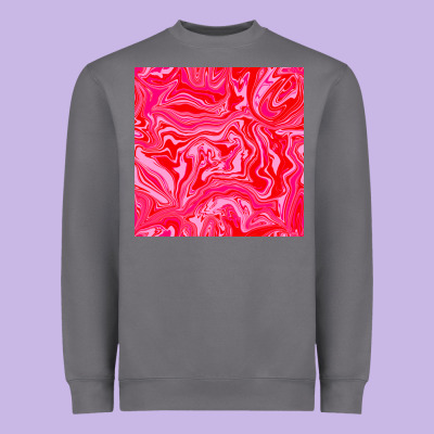Valentines Day Marble Seamless Pattern Heavyweight Sweatshirt Designed By Bundleandbundleshop