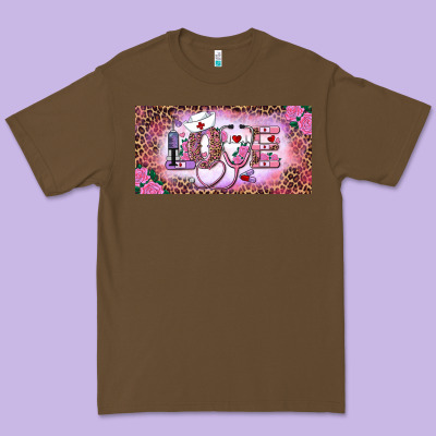 Premium Tee Valentine's Day Nurse Love