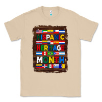 Mushroom hispanic haritage month flags with background Classic Tee - BundleAndBundleShop