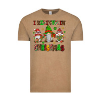 Vintage Coffee i believe in christmas Vintage Tee - AdoDesignShop
