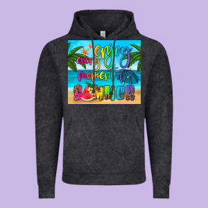 Enjoy Every Moment Of Summer Vintage Hoodie Designed By Hra Design Shop