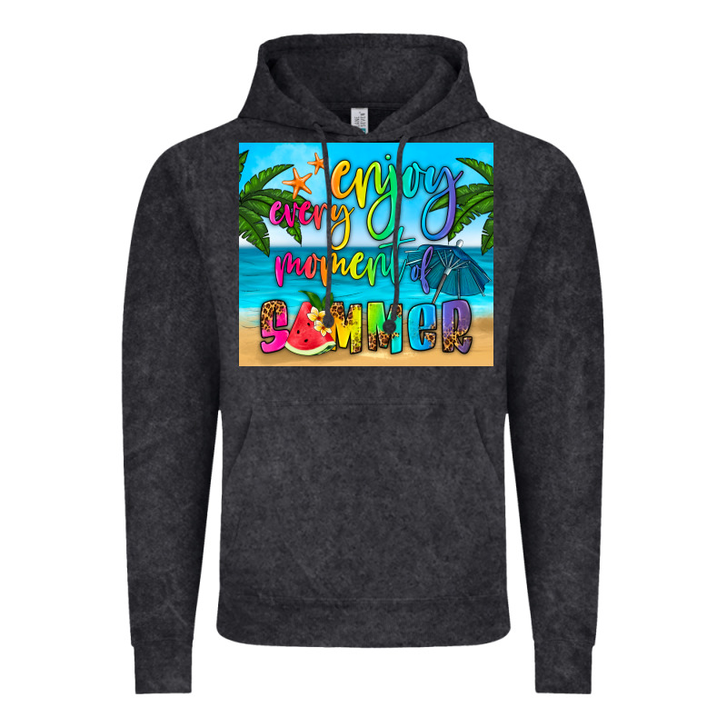 Enjoy Every Moment Of Summer Vintage Hoodie by HRA Design Shop | Teevron