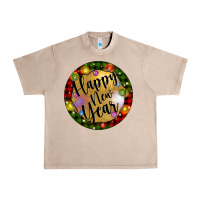 French Oak christmas happy new year Urban Heavy Tee - Artiststas