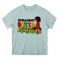 Arona Straight outta Juneteenth Heavy Core Tee - RanaPortraitStore