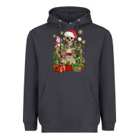 Smoke Skeleton Christmas Element Snowman Awda Heavyweight Hoodie - BundleAndBundleShop