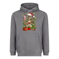 Storm Skeleton Christmas Element Snowman Awda Heavyweight Hoodie - BundleAndBundleShop