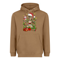 Toasted Coconut Skeleton Christmas Element Snowman Awda Heavyweight Hoodie - BundleAndBundleShop