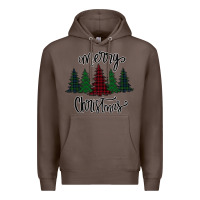 Coffee Merry Christmas Trees Premium Hoodie - Bettercallsaul