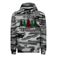 Slate Camo Merry Christmas Trees Premium Hoodie - Bettercallsaul