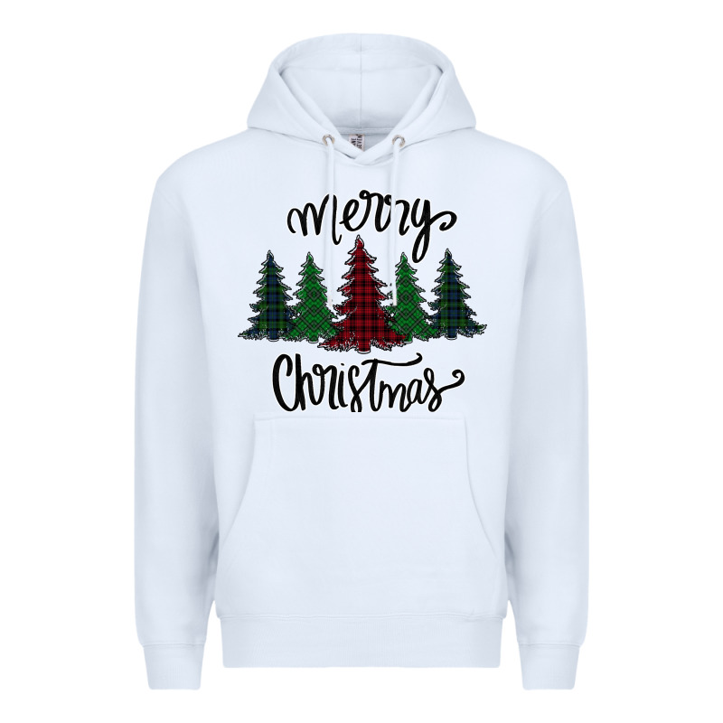 Merry Christmas Trees Premium Hoodie by Bettercallsaul | Teevron