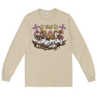 Mushroom grow in grace Long Sleeve Tee - NancyCooperArtShop