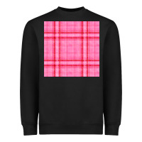 Black valentines day plaid seamless pattern Heavyweight Sweatshirt - BundleAndBundleShop