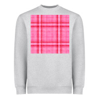 Heather Grey valentines day plaid seamless pattern Heavyweight Sweatshirt - BundleAndBundleShop