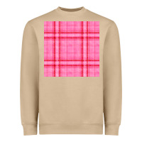 Mushroom valentines day plaid seamless pattern Heavyweight Sweatshirt - BundleAndBundleShop