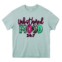 Arona Unbothered mood 24:7 Heavy Core Tee - RanaPortraitStore