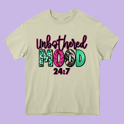 Heavy Core Tee Unbothered mood 24:7