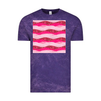 Cloud Purple valentines day glitter and leopard seamless pattern Vintage Tee - BundleAndBundleShop