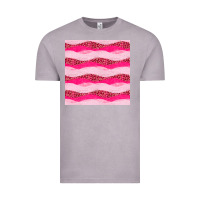Vintage Zinc valentines day glitter and leopard seamless pattern Vintage Tee - BundleAndBundleShop