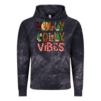 Cloud Black holly jolly vibes Vintage Hoodie - FaDigitalArtStudio