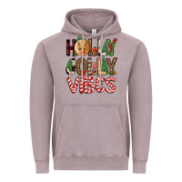 Vintage Zinc holly jolly vibes Vintage Hoodie - FaDigitalArtStudio