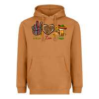 Meerkat Peace Love Fiesta Heavyweight Hoodie - BundleAndBundleShop