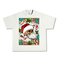 Pistachio Christmas hippie skeleton santa Urban Heavy Tee - Artiststas
