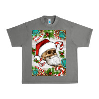 Tornado Christmas hippie skeleton santa Urban Heavy Tee - Artiststas