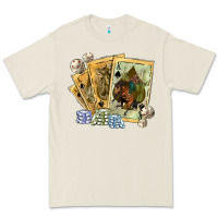Bone western rodeo playing cards tbw Premium Tee - texasbilliewilder