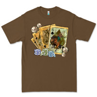 Cacao western rodeo playing cards tbw Premium Tee - texasbilliewilder