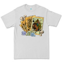 Dove Grey western rodeo playing cards tbw Premium Tee - texasbilliewilder