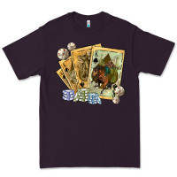 Plum western rodeo playing cards tbw Premium Tee - texasbilliewilder